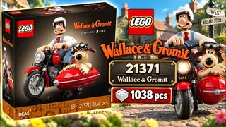 LEGO Ideas 21371 Wallace & Gromit building instructions