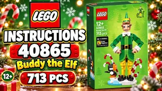 LEGO Seasonal 40865 Buddy the Elf building instructions