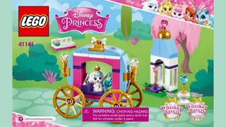 LEGO 41141 Disney - Pumpkin's Royal Carriage - Palace Pets building instructions
