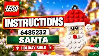 LEGO Promotional 6485232 Santa building instructions
