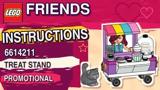 LEGO Friends 6614211 Treat Stand building instructions