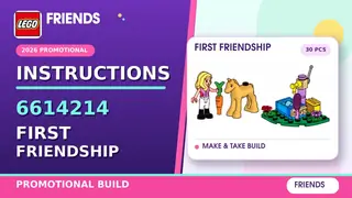 LEGO 6614214 First Friendship building instructions