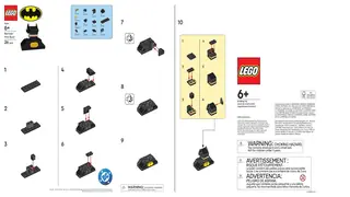 LEGO DC 6644878 Batman Mini Bust building instructions