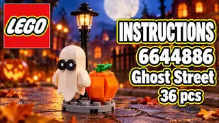 LEGO 6644886 Promotional - Ghost Street - LEGO Brand Stores building instructions