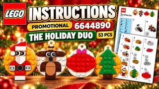 LEGO 6644890 Promotional - The Holiday Duo - Miscellaneous building instructions