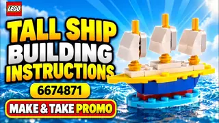 LEGO 6674871 Promotional - Tall Ship - Make and Take building instructions