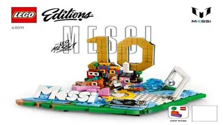 LEGO Editions 66818 Lionel Messi - Collector's Set building instructions