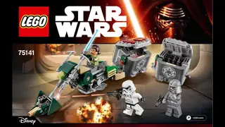 LEGO 75141 Star Wars - Kanan's Speeder Bike - Rebels building instructions