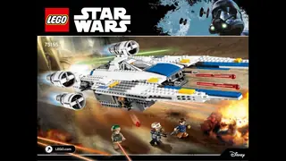 LEGO 75155 Star Wars - Rebel U-wing Fighter - Rogue One building instructions
