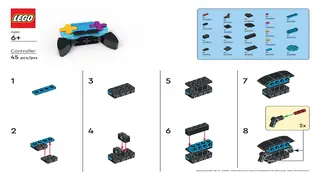LEGO Promotional CONTROLLER Field Sales Gaming M&T building instructions