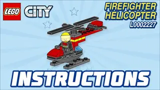 LEGO City L0002227 Firefighter with Helicopter building instructions